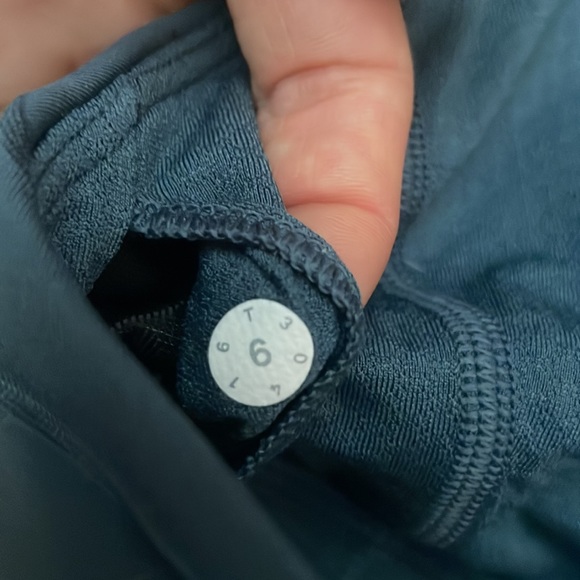 Lululemon Racerback Sport Bra Blue Gray 6 - Picture 5 of 5